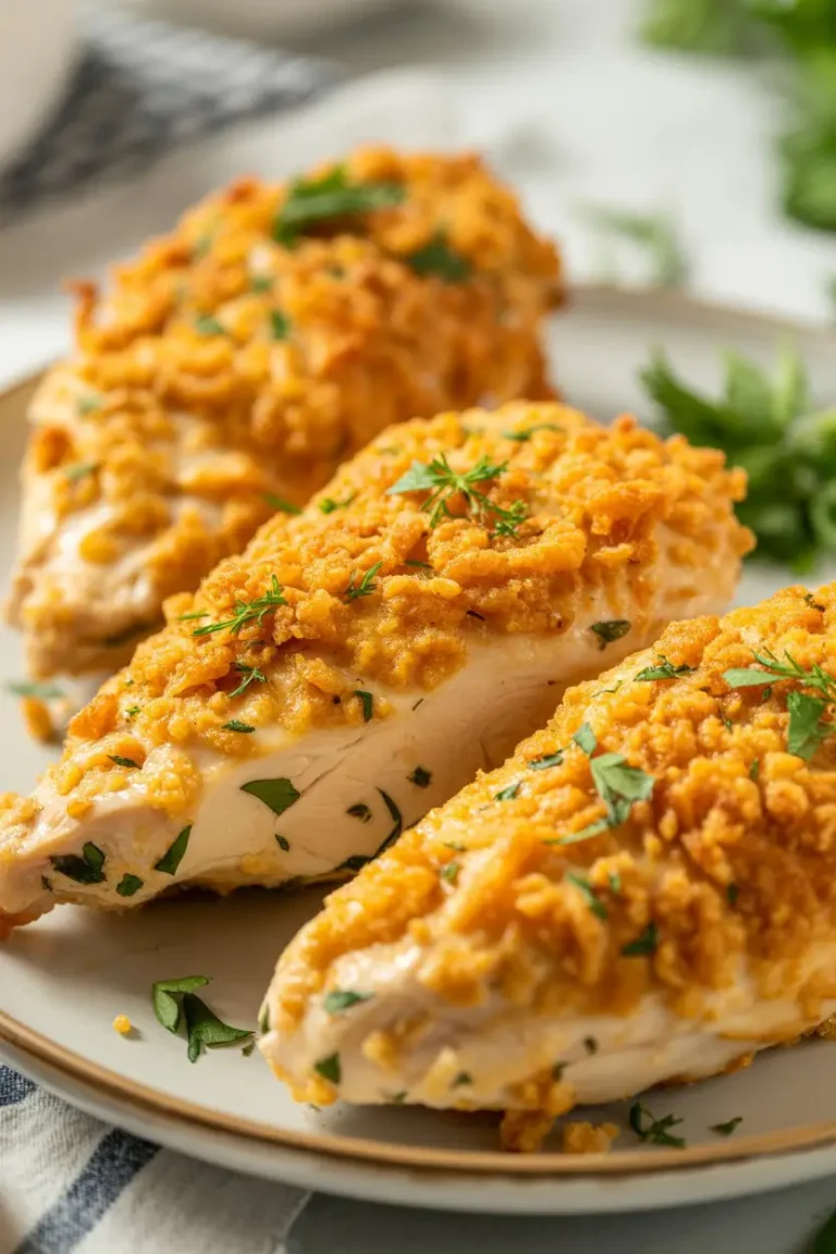 Air Fryer Parmesan Crusted Chicken