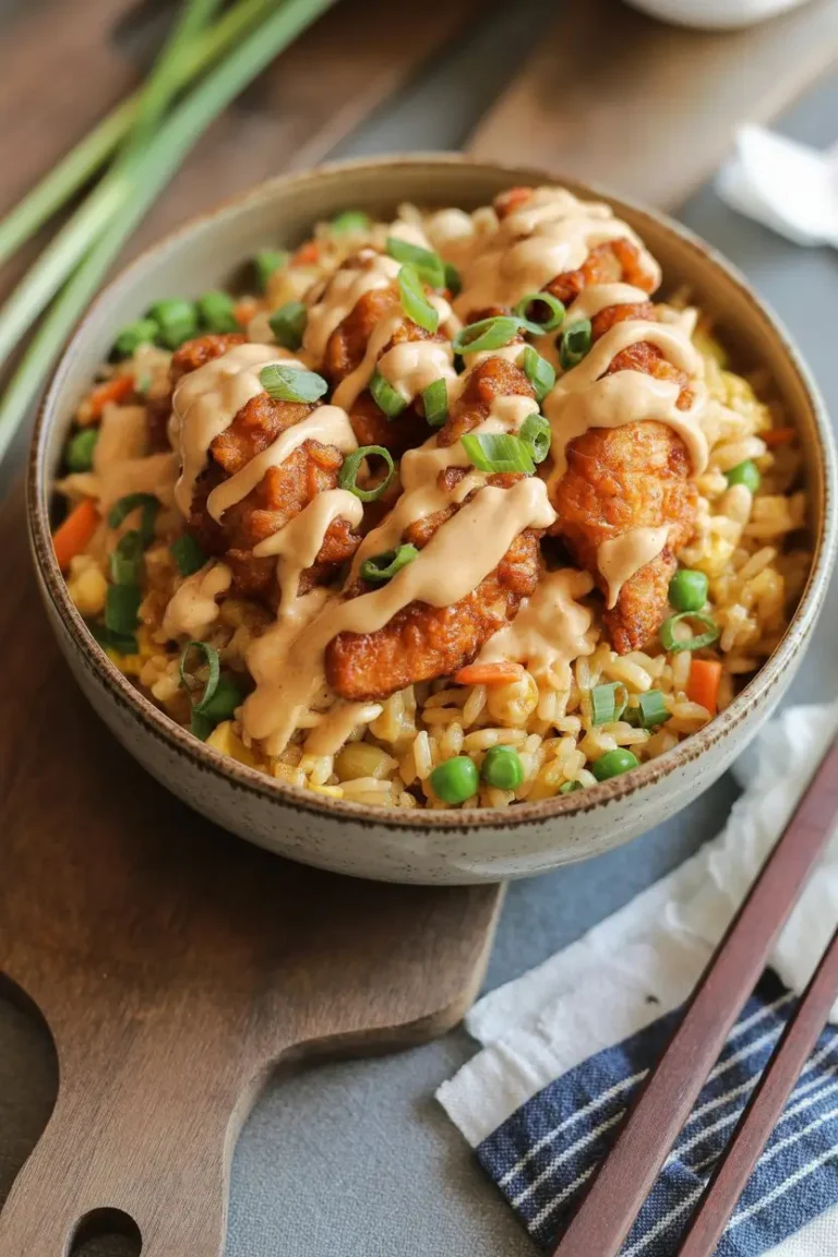 Bang Bang Chicken Fried Rice