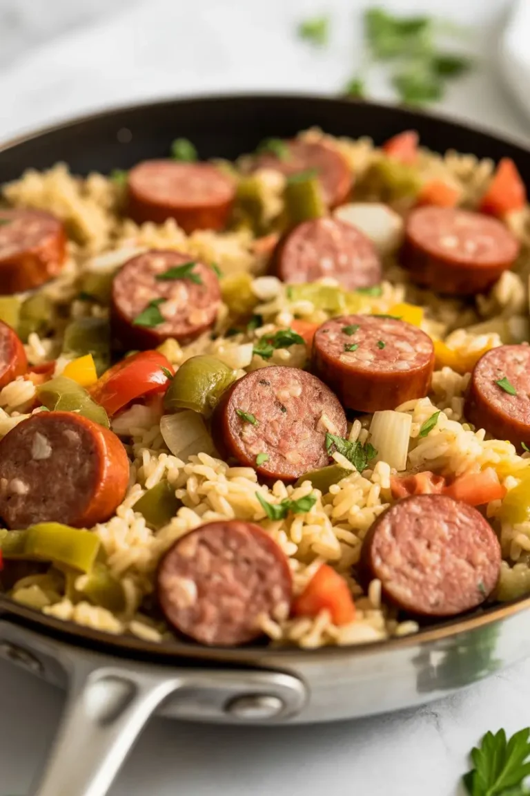 Smoked Sausage And Rice
