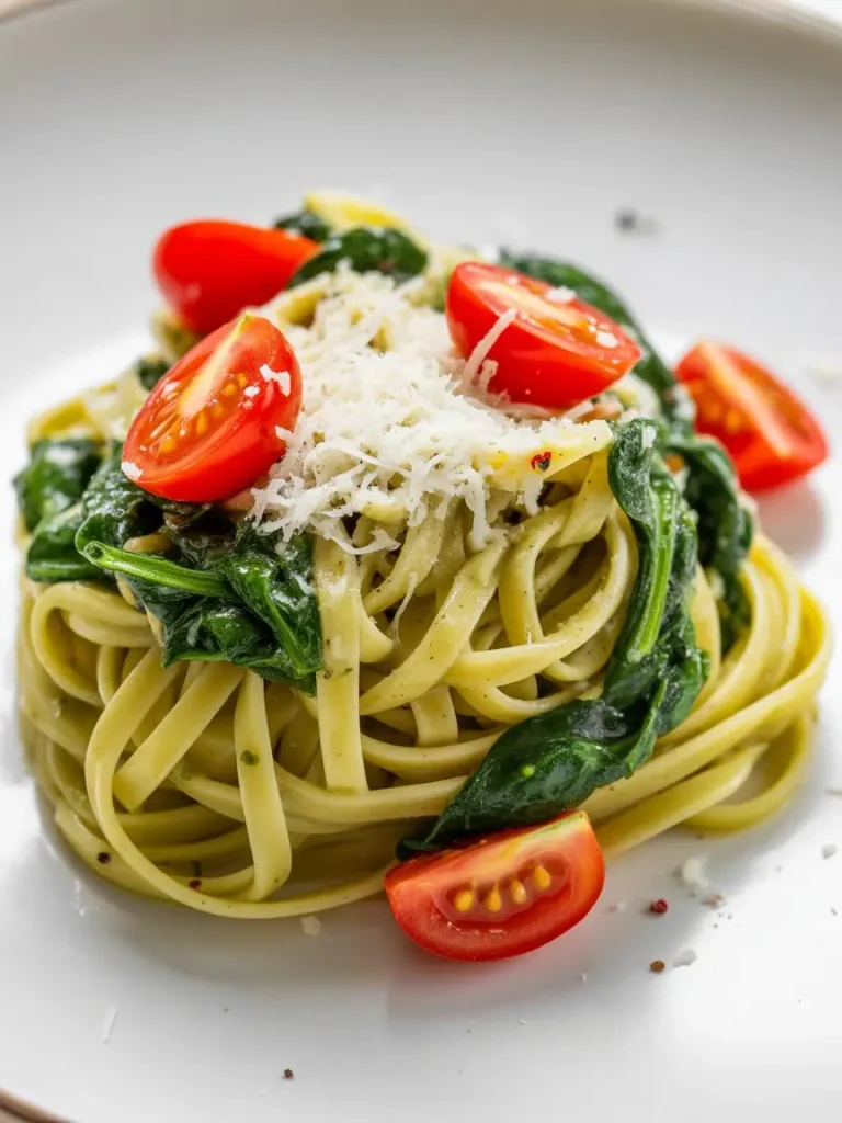 Spinach Tomato Pasta