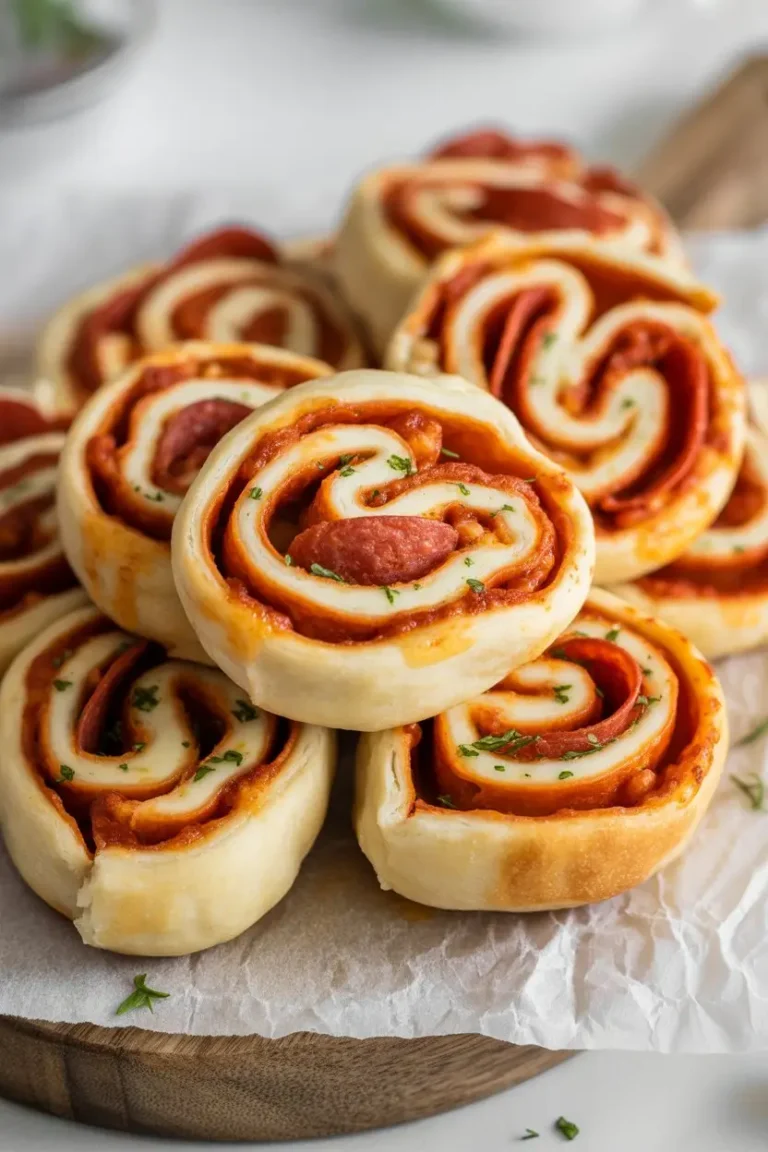 Pepperoni Pizza Pinwheels