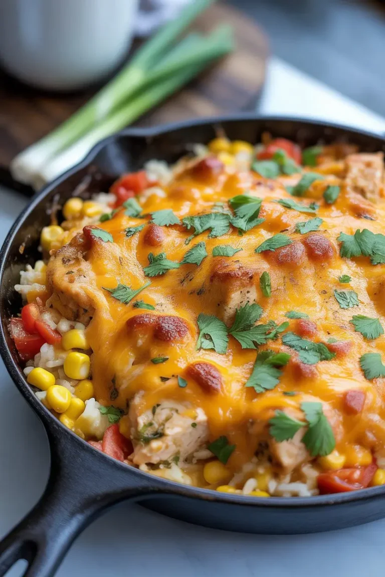 Spicy Chicken Rice Bake