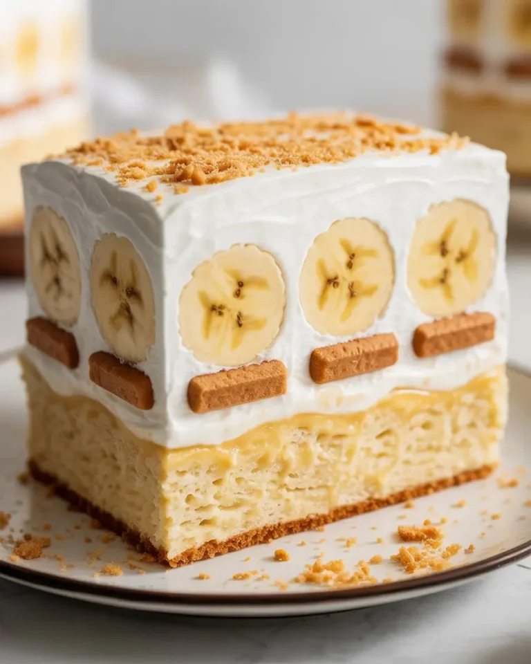 Banana Pudding Tres Leches Cake
