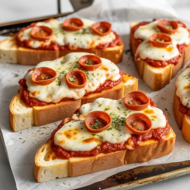 Garlic Toast Pizza