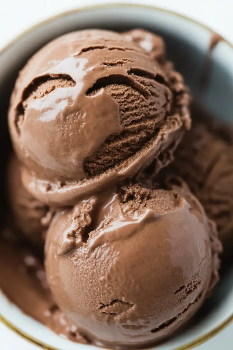 Homemade Chocolate Ice Cream