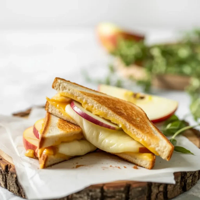 Apple-White Cheddar Grilled Cheese