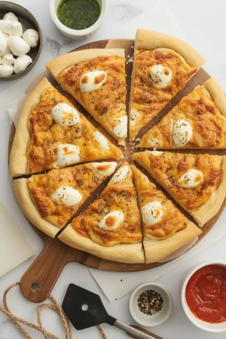 Cheesy Garlic Pizza Bread