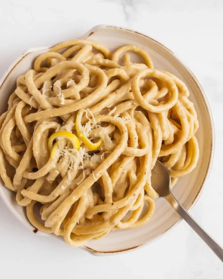 Creamy Roast Garlic and Lemon Pasta Sauce