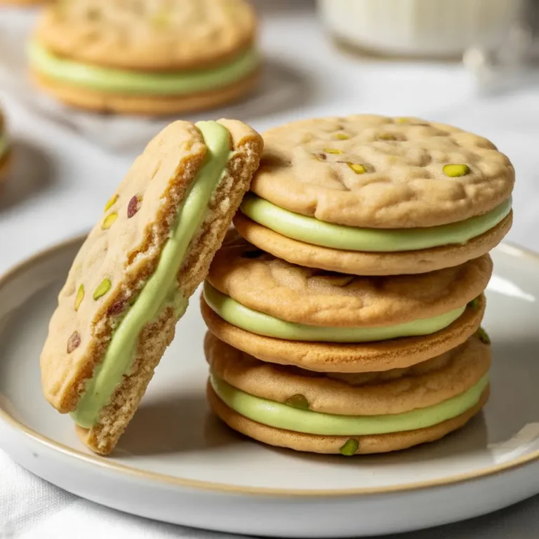 Pistachio Cream Cookies