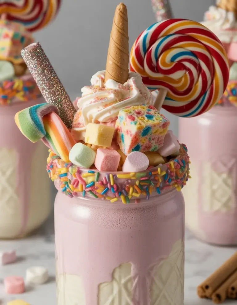 Unicorn Fantasy Freakshakes