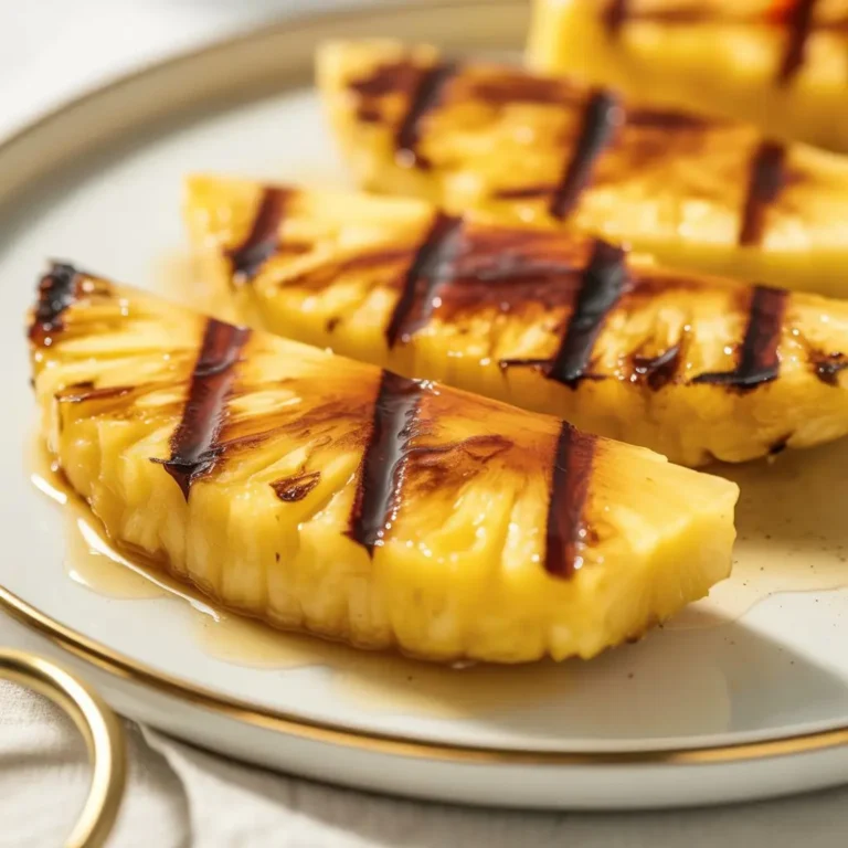 Brown Sugar Grilled Pineapple