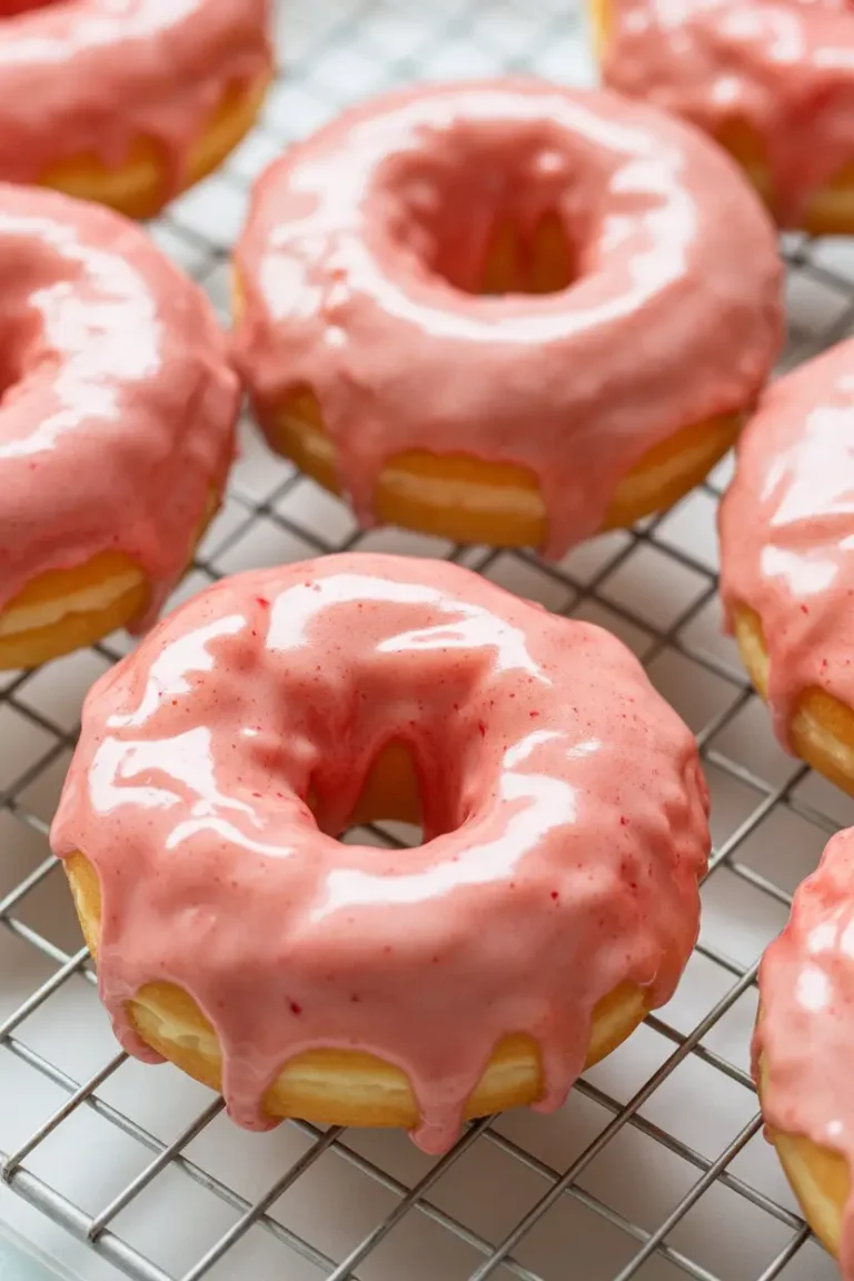 Strawberry Donuts