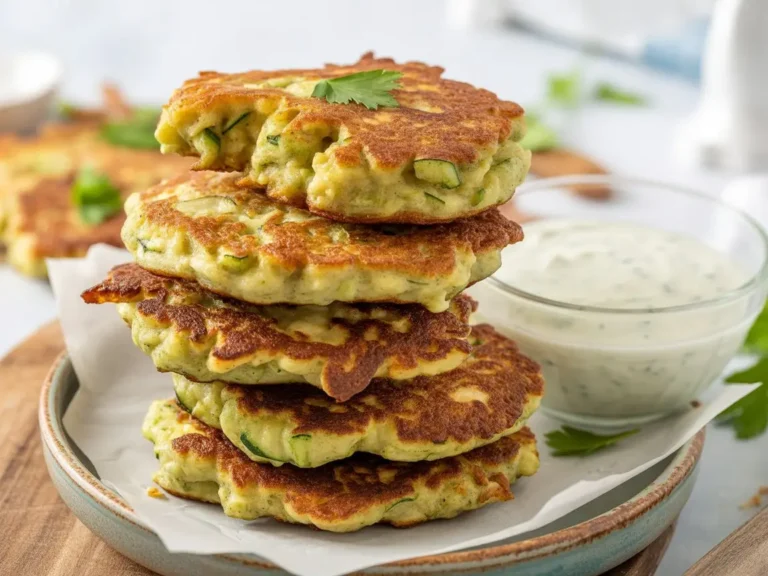 Crispy and Easy Zucchini Fritters