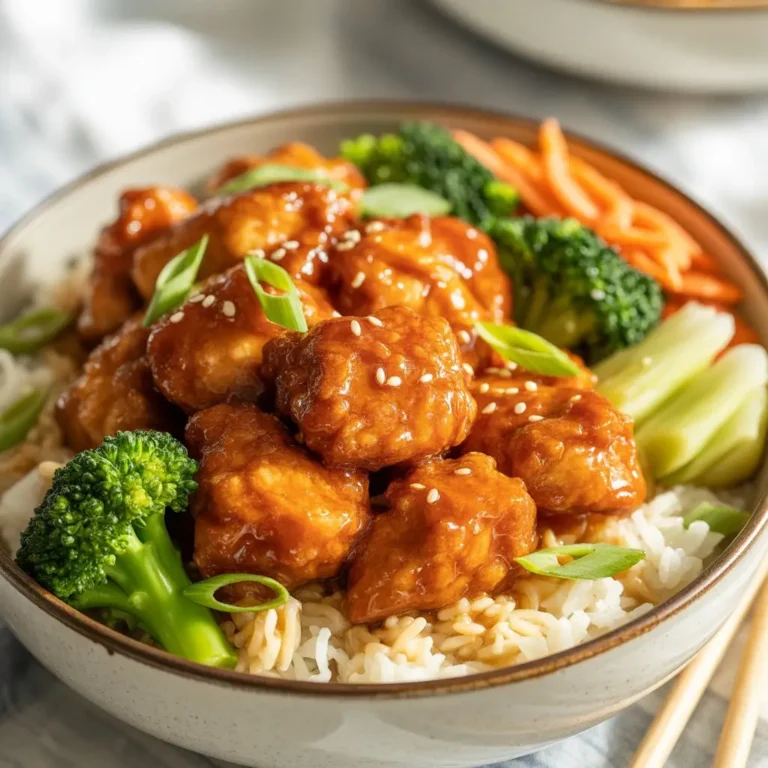 Hot Honey Chicken Bowl
