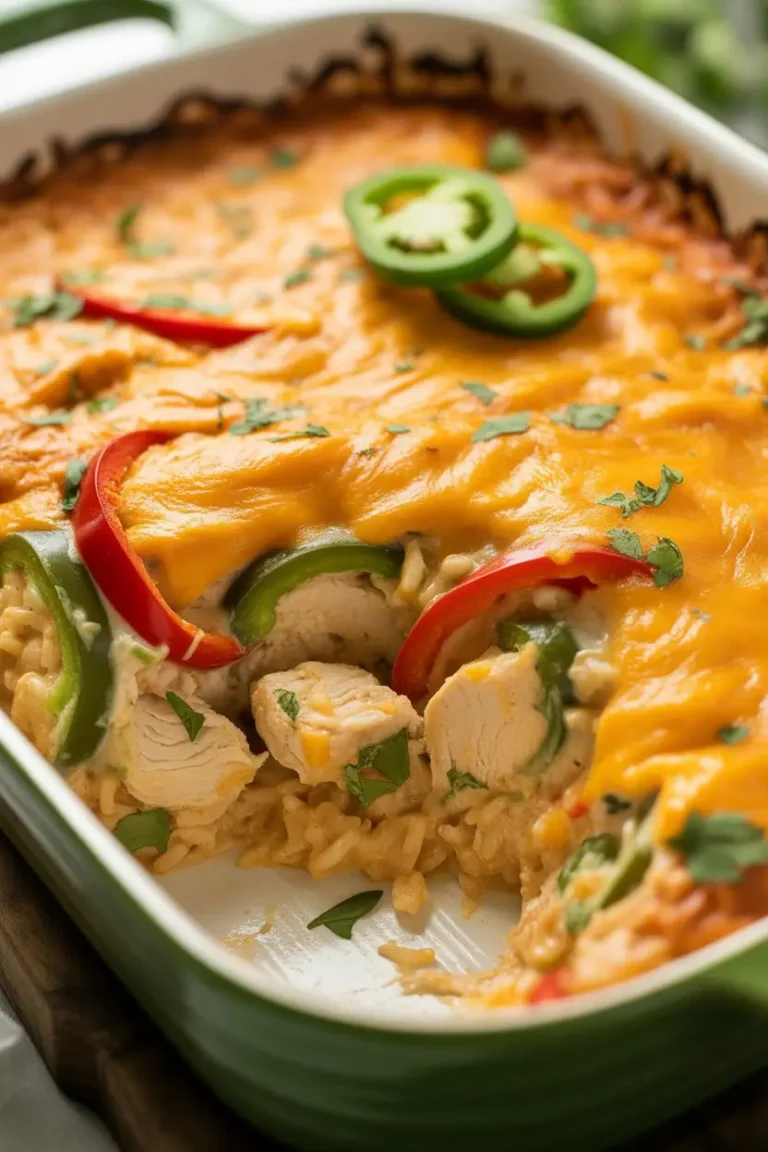 Fajita Chicken Casserole