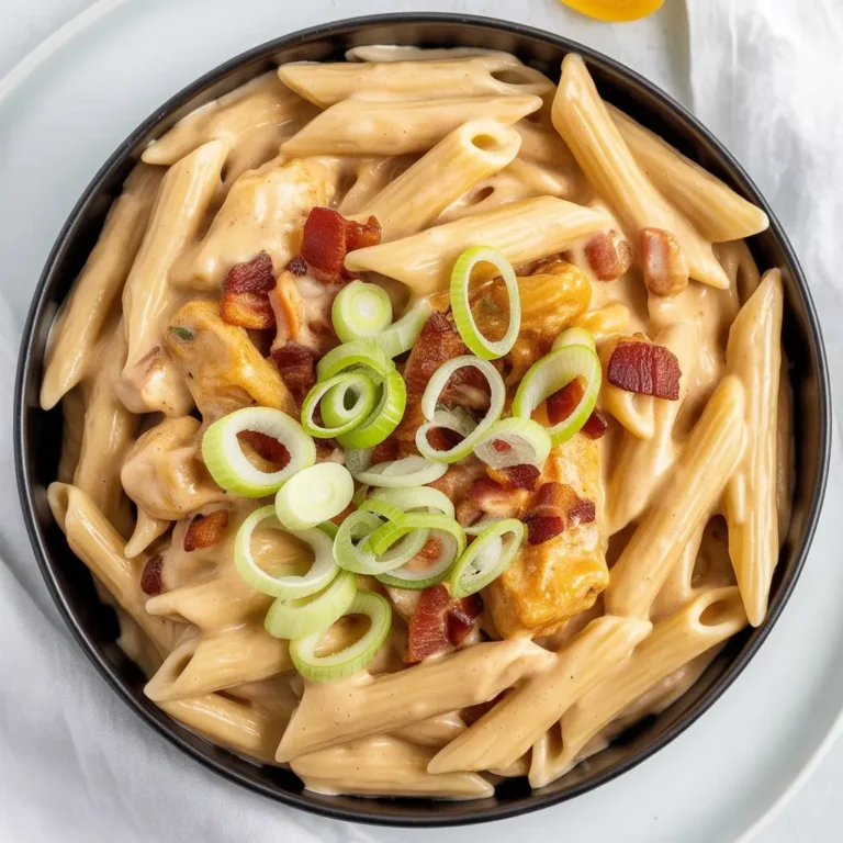 Creamy Crack Chicken Penne Recipe