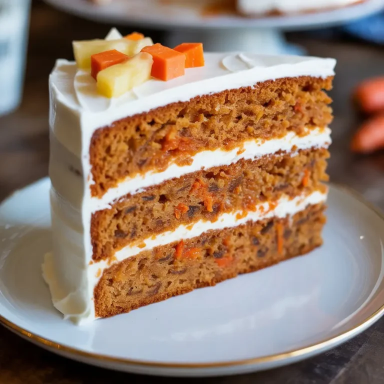 Hawaiian Carrot Pineapple Cake