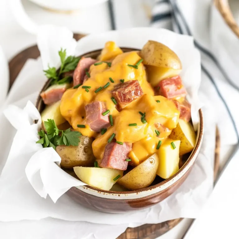 Slow Cooker Ham and Potatoes Recipe