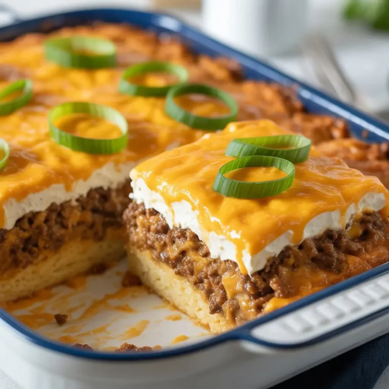 Creamy Layered John Wayne Casserole Recipe