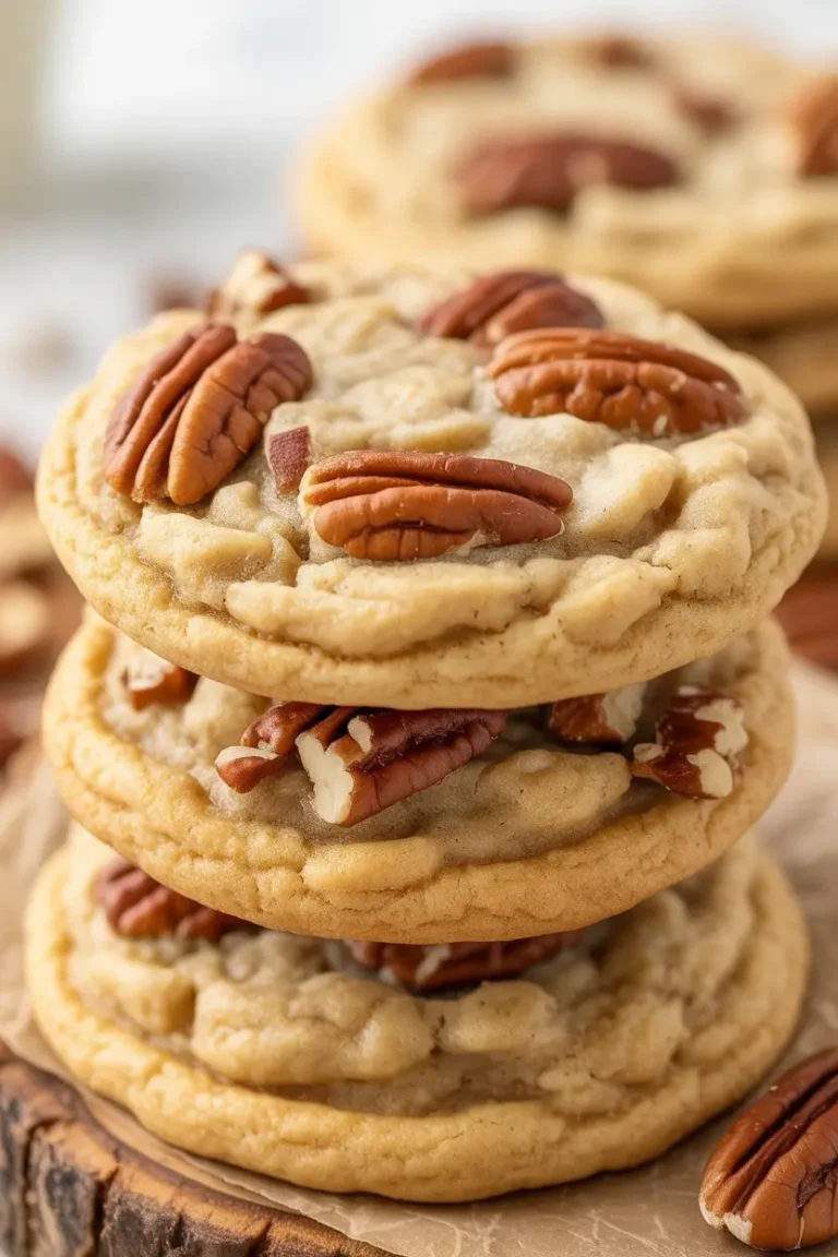 Classic Butter Pecan Cookies Recipe