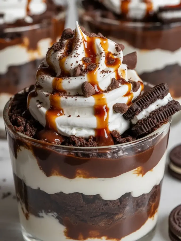 Loaded Brownie Cheesecake Dessert Cups Recipe